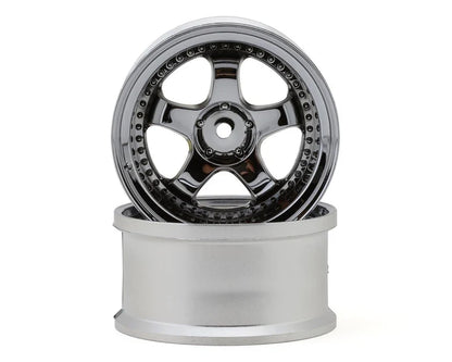 LAB Work Meister S1 1/10 3-Piece Drift Wheels (2) (8mm Offset w/12mm Hex)