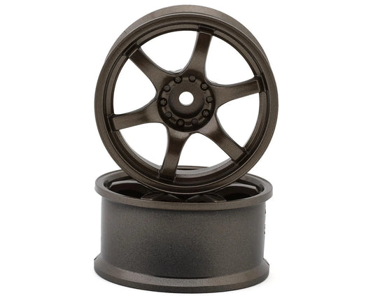 LAB Gram Lights 57D 1/10 Standard Traction Drift Wheels (Bronze) (2) (6mm Offset) w/12mm Hex