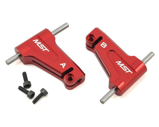 MST RMX 2.0 S Aluminum Upper Arms (Red)
