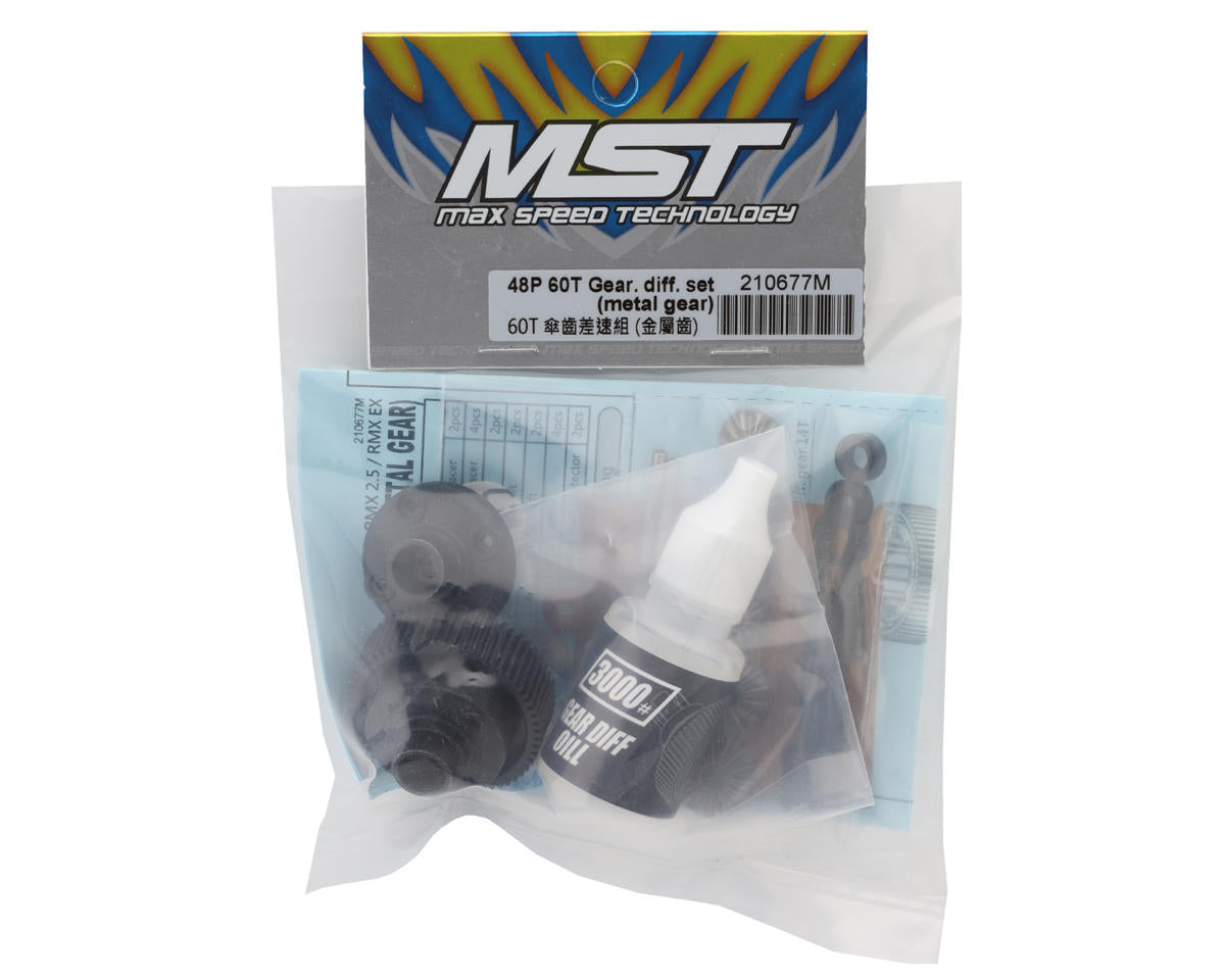 MST 48P 60T Metal Gear Differential Assembly