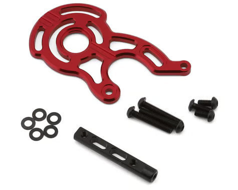 MST RMX 4 Aluminum Motor Mount (Red) w/Cooling Fan Mount