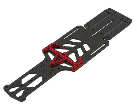 MST RMX 4 Carbon Fiber Lightweight Lower Chassis Deck (Red)