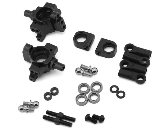 MST RMX 4 Aluminum TMB Rear Hubs Set (Black) (MXS-210740BK)