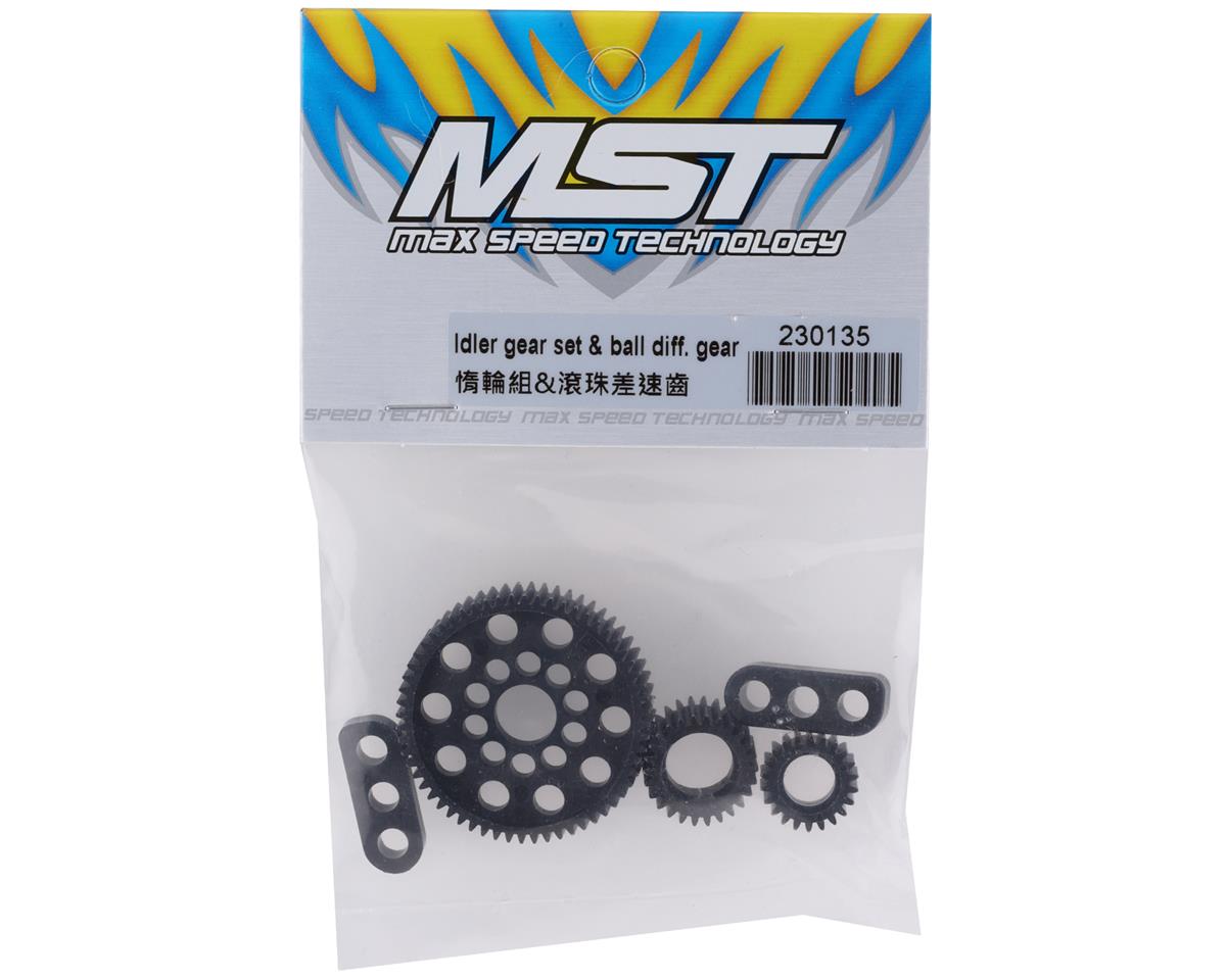 MST Idler gear set & ball diff. gear