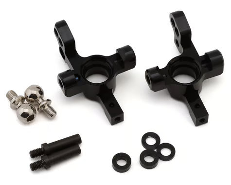 MST Aluminum ATK V3 Front Wheel Hub Uprights (Black) (2)