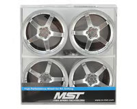 MST S-FS GT offset changeable wheel set (4) (Offset Changeable) w/12mm Hex