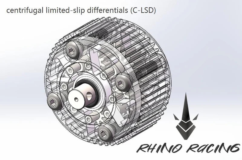 Rhino Racing ALUMINUM C-LSD (Centrifugal) CLSD Differential Assembly Unit (Reve d RDX YD RD SD MD)[Rhino Racing] RR-600