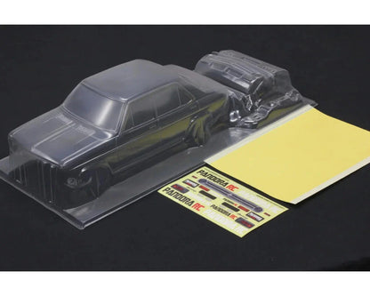 Pandora RC 1/10 B110 Sunny 4-Door Drift Body Set (Clear) (257-260mm)