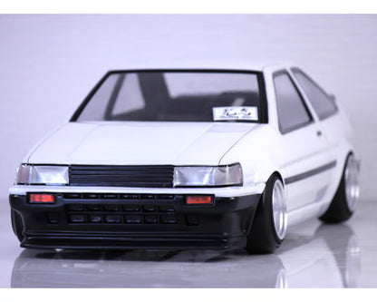 Pandora RC PAB-3177 1/10 Toyota AE86 Corolla Levin 3-Door Clear Drift Body Shell 257-260mm