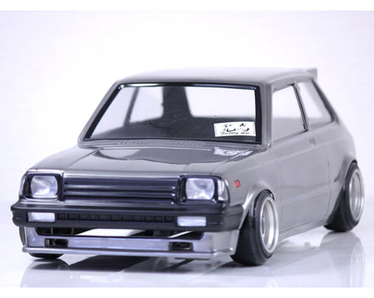 Pandora RC PAB-3182 1/10 Toyota Starlet KP61 Late Model Clear Drift Body Shell 257-260mm