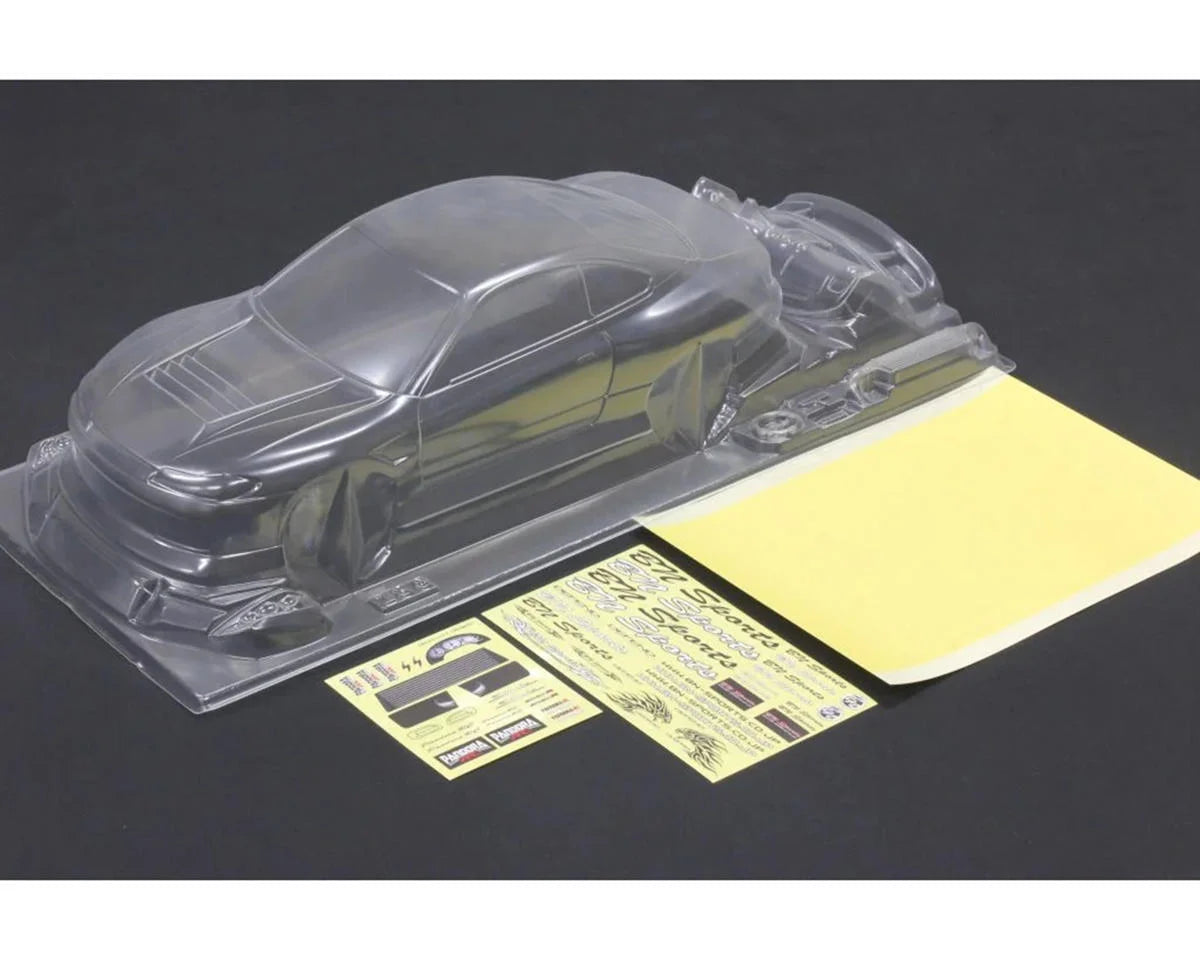 Pandora RC 1/10 S15 Silvia BN Sports Drift Body Set (Clear) (257-260mm)