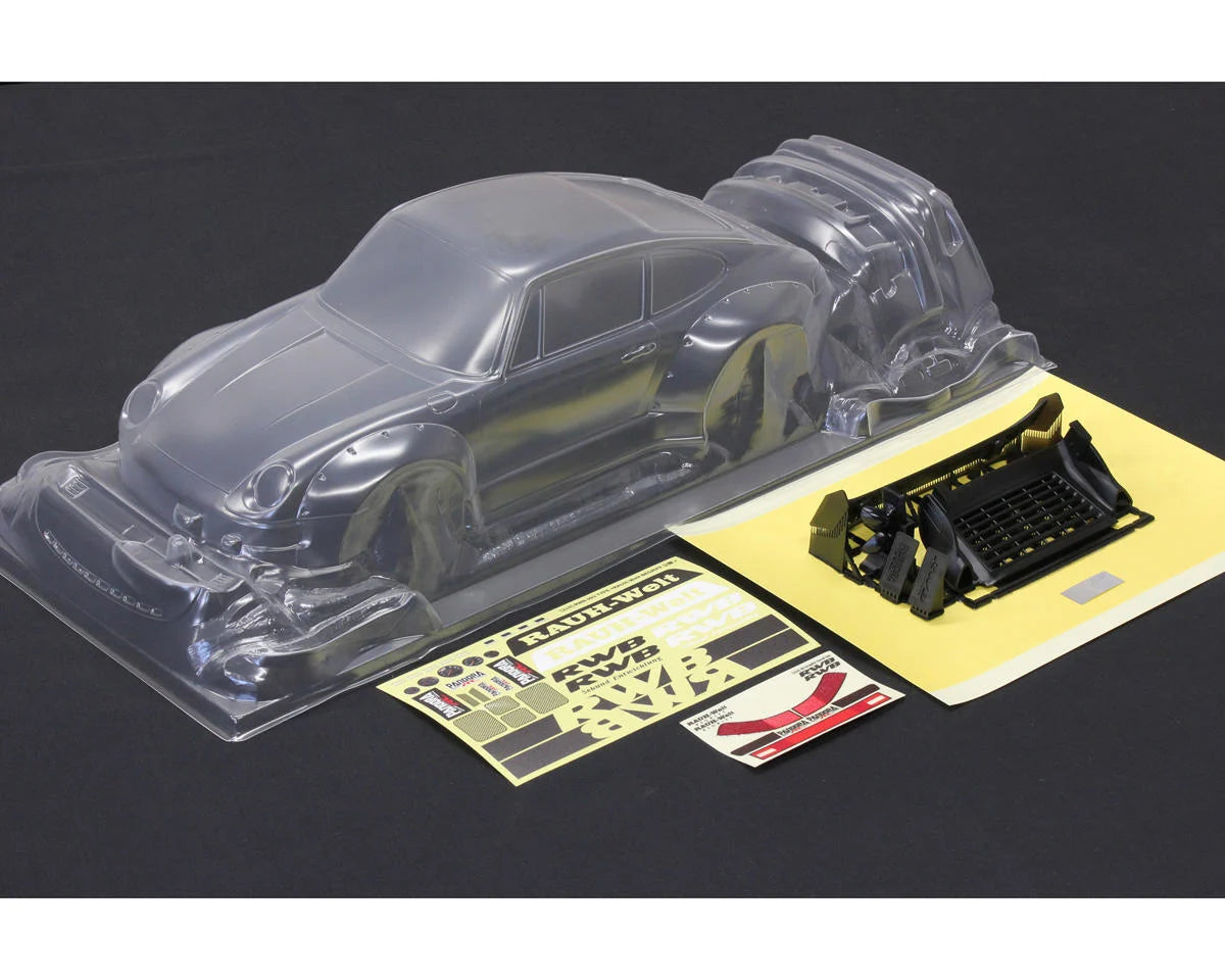 Pandora RC 1/10 RWB/RAUH-Welt BEGRIFF 933 Drift Body Set (Limited Edition)