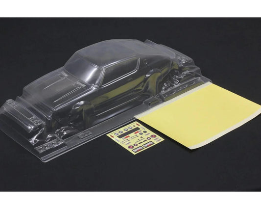 Pandora RC PAB-3211 1/10 Nissan Skyline KPGC110 Kenmeri 2000GT-R Clear Drift Body Shell 257-260mm