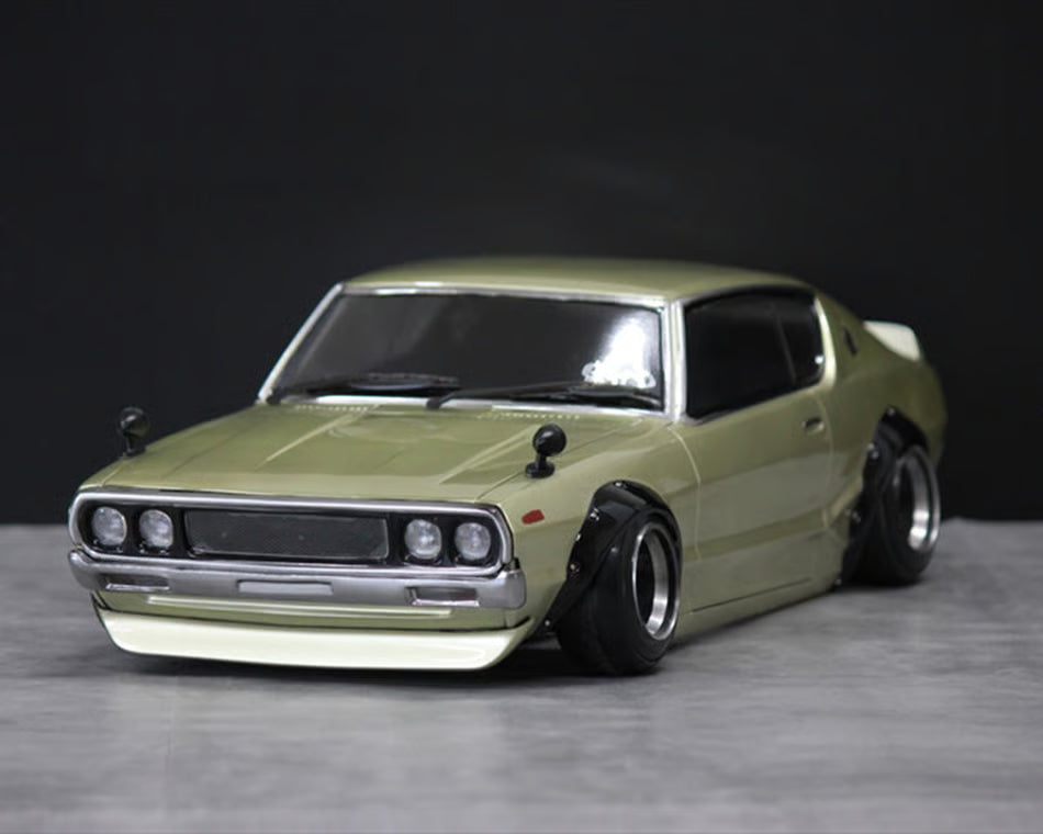Pandora RC PAB-3211 1/10 Nissan Skyline KPGC110 Kenmeri 2000GT-R Clear Drift Body Shell 257-260mm