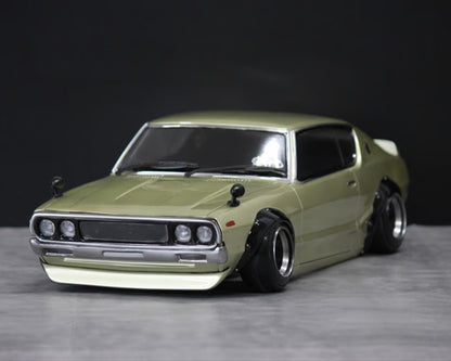 Pandora RC PAB-3211 1/10 Nissan Skyline KPGC110 Kenmeri 2000GT-R Clear Drift Body Shell 257-260mm