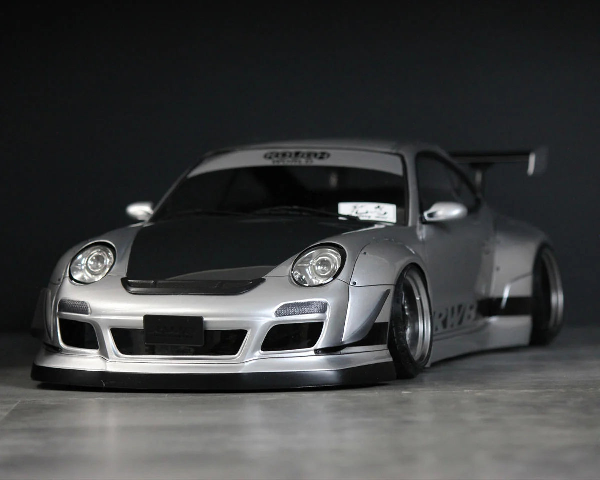 Pandora RC 1/10 RWB/RAUH-Welt BEGRIFF 997 Drift Body Set (Limited Edition) (Clear) (257-260mm)