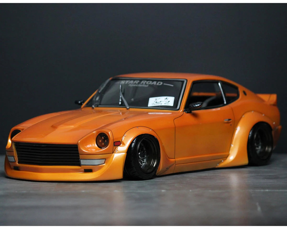 Pandora RC 1/10 Nissan S30 Fairlady Z STAR ROAD Drift Body Set (Clear) (257-260mm)