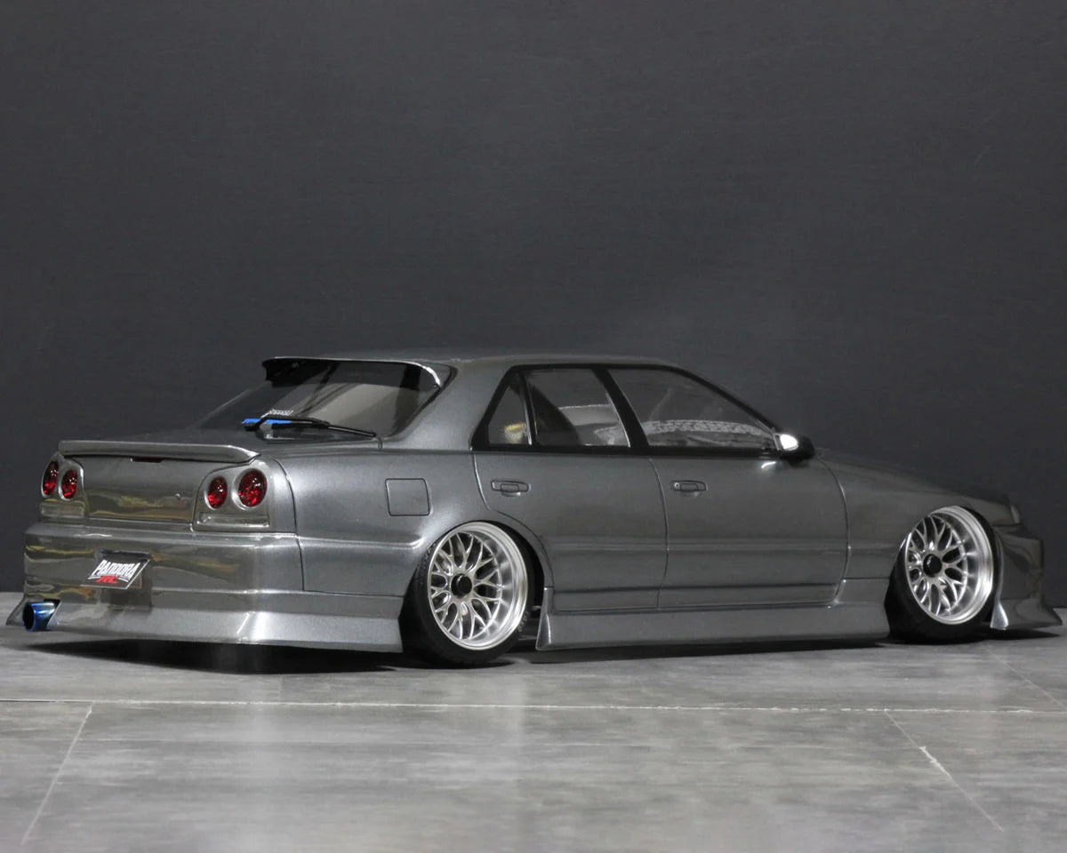 Pandora RC 1/10 Nissan Skyline Er34 Sedan Drift Body Set (Clear) (257-260mm)