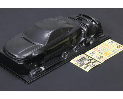 Pandora RC 1/10 Nissan Silvia S15 ORIGIN Labo Raijin Drift Body Set (Thunder God) (Carbon Fiber Dipped) (257-260mm)