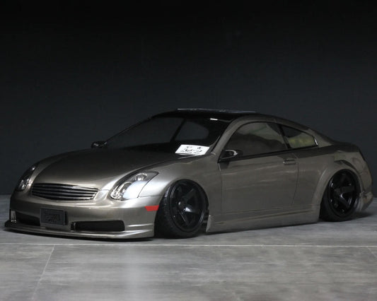 Pandora RC 1/10 Nissan V35 Skyline Drift Body Set (Clear) (Infiniti G35 Coupe) (255-260mm)