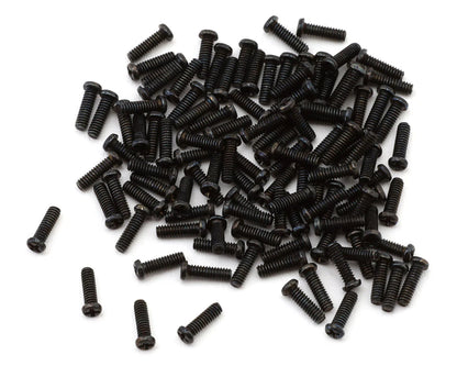 Pandora RC 1/10 Scale Overfender Screw Set (Black) (1.2x4mm) (Miniature Scale Drift Accessory)