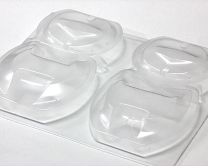 Pandora RC 1/10 Scale Overfender Set (Front/Rear) (Miniature Scale Drift Accessory)