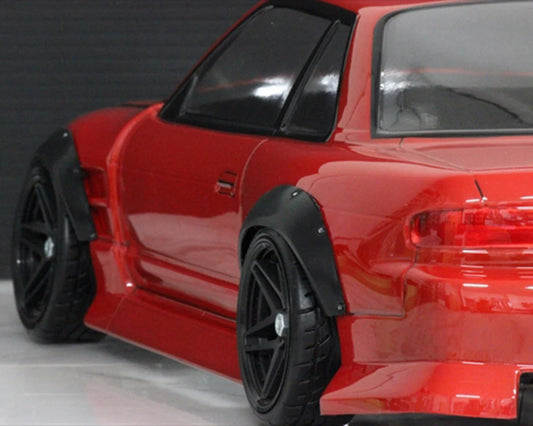 Pandora RC 1/10 Scale Overfender Set (Front/Rear) (Miniature Scale Drift Accessory)