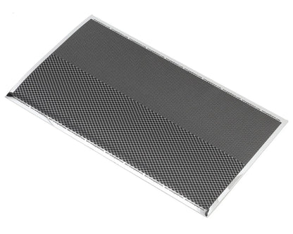 Pandora RC 1/10 Scale 3D Cross-Mesh Decal Sheet (Black/Silver) (210x120mm) (Miniature Scale Drif