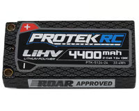 ProTek RC 2S 130C Low IR Si-Graphene + HV ULCG Shorty LiPo Battery (7.6V/4400mAh) w/5mm Connecto
