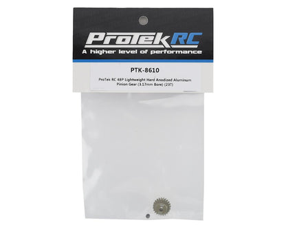 ProTek RC 48P Lightweight Hard Anodized Aluminum Pinion Gear (3.17mm Bore) (23T)