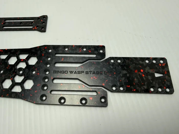 Bingo RC Designs Wasp Stage D10 Chassis for the HPI Stage D10 RC Drift Car (BRC-STGD10-WASP)