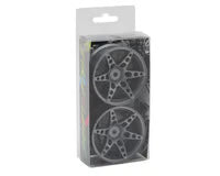 Sideways RC SRC R1 Multi-Spoke Nylon Drift Wheels (Grey) (2) (6mm Offset) w/12mm Hex
