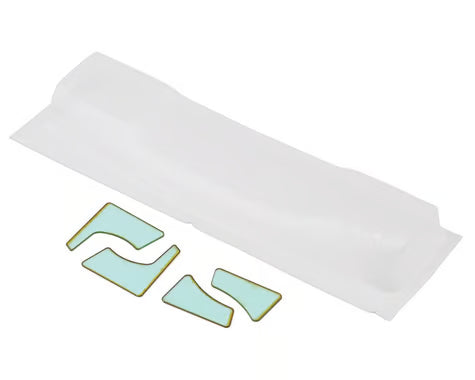 Sideways RC 1/10 Scale Drift Polycarbonate 188mm Rear Wing (Clear) (Style 3)