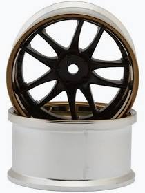 LAB Work Emotion CR3P 1/10 Drift Wheels (2)