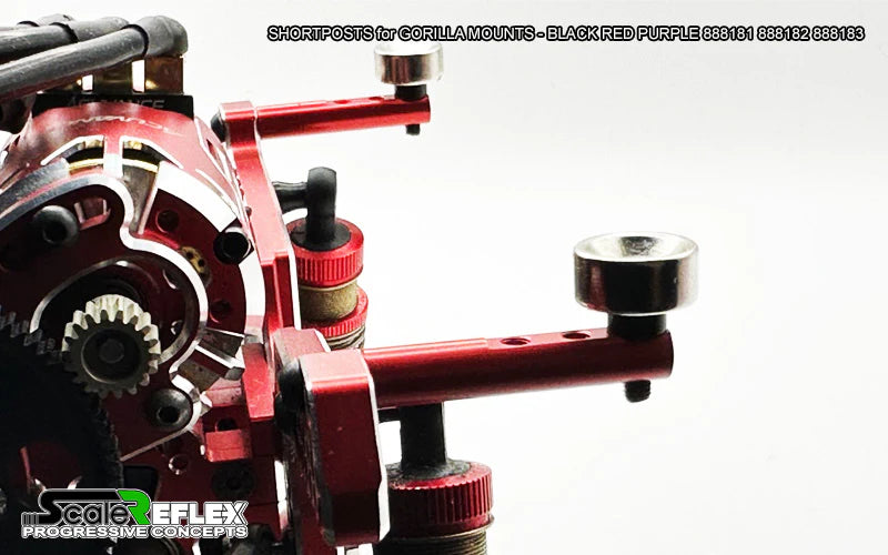 Scale Reflex Short Posts for Gorilla Mounts (2-Pack)