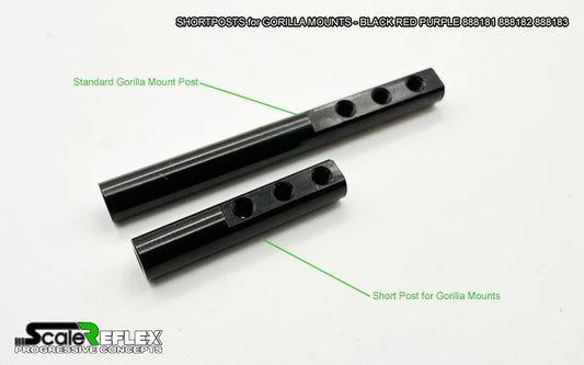 Scale Reflex Short Posts for Gorilla Mounts (2-Pack)