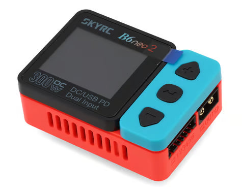 SkyRC B6Neo 2 Lipo/LiHV/LiFe DC Battery Charger (6S/16A/200W) (Blue/Red)