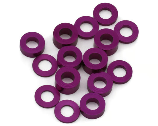 Scale Reflex 3mm Aluminum Spacer Set (16) Purple