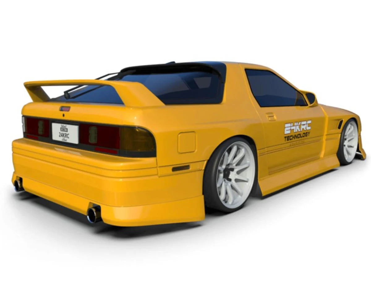 24K RC Technology 1/10 RX-7 FCS3 BN Sports Drift Body (Clear) (257mm Wheelbase)