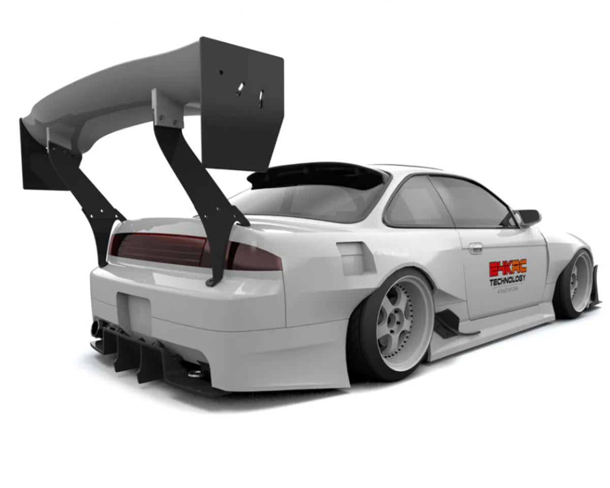 24K RC Technology 1/10 Nissan Seiji S14 Kouki Drift Body (Clear) (257mm Wheelbase)