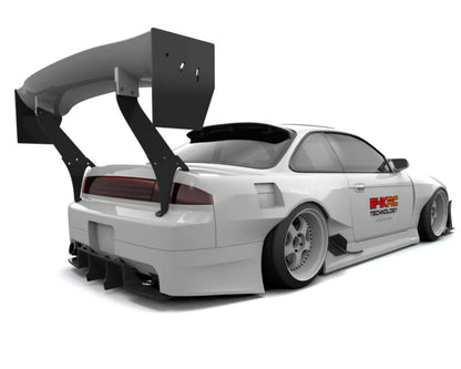 24K RC Technology 1/10 Nissan Seiji S14 Kouki Drift Body (Clear) (257mm Wheelbase)