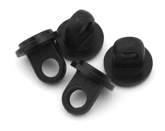 Topline Resin Shock Caps (4) (TDW-TP-637) (TDW-TP-637)