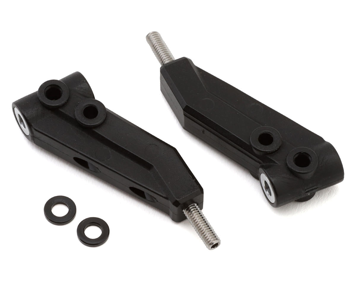 Topline ReveD RDX Delrin Front Upper Arms (Black) (2) w/ Aluminum Spacers