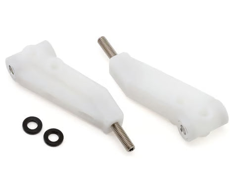 Topline ReveD RDX Delrin Front Upper Arms (White) (2) w/ Aluminum Spacers