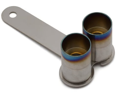 Usukani 18mm Stainless Steel 1/10 Scale Exhaust Pipe (5mm LED/Planar)