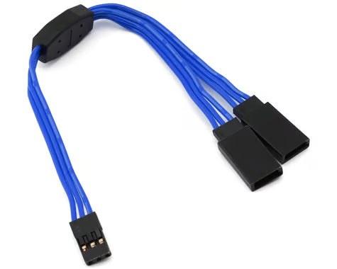 Yeah Racing 60-Core Y-Harness High Current Servo Extension Lead () (JR/Futaba Plug) (150mm