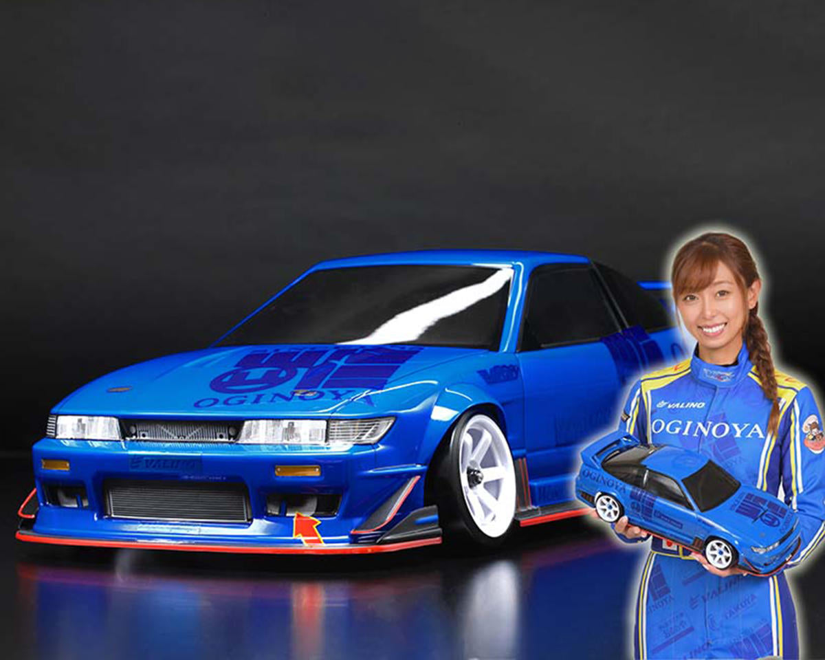 Yokomo Oginoya Sayaka Special 180SX 1/10 Drift Body Set (Clear)