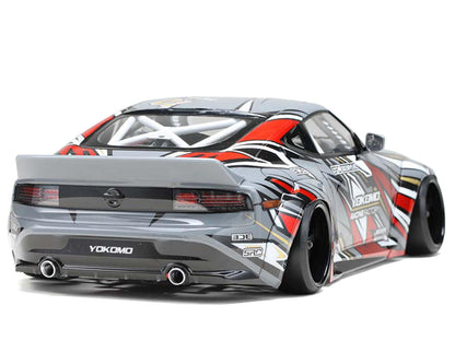 Yokomo 1/10 Pandem Nissan Fairlady Z RZ34 Drift Body w/Light Bracket & Spoiler (Clear)