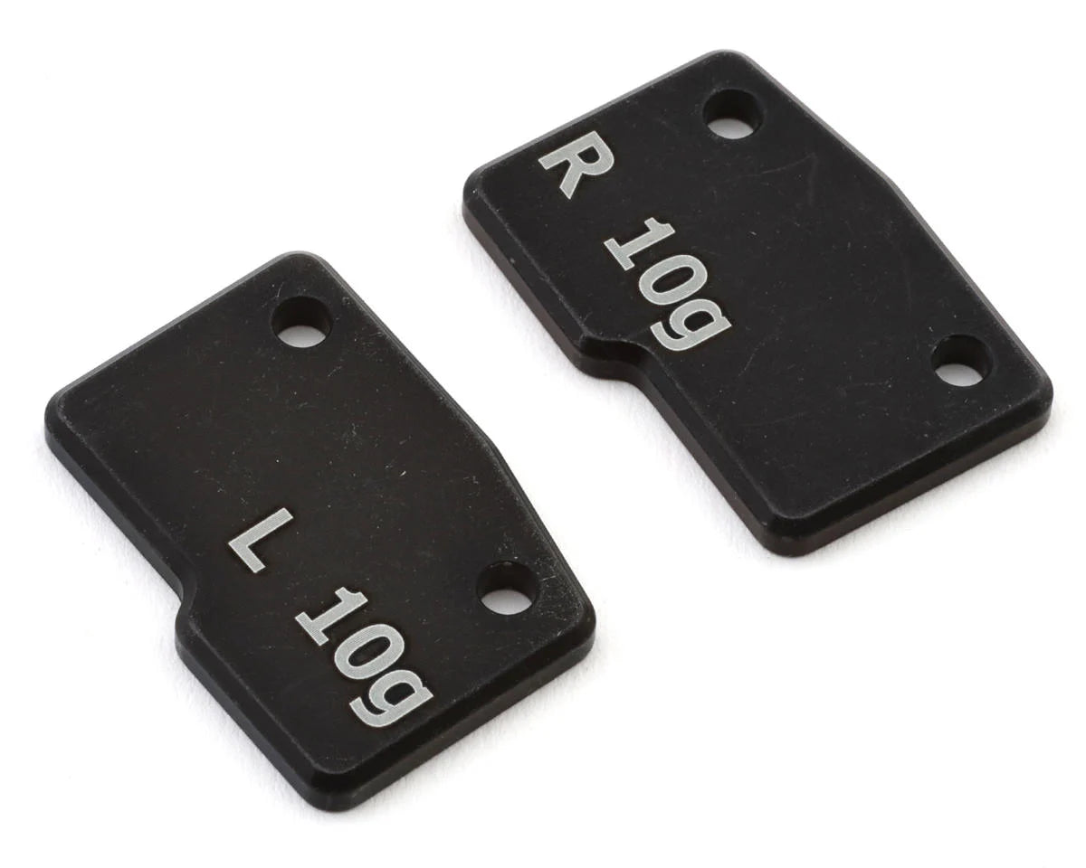Yokomo RD2.0/SD2.0 Rear "H" Arm Brass Weights (10g) (2) (YOKY2-008RW10)