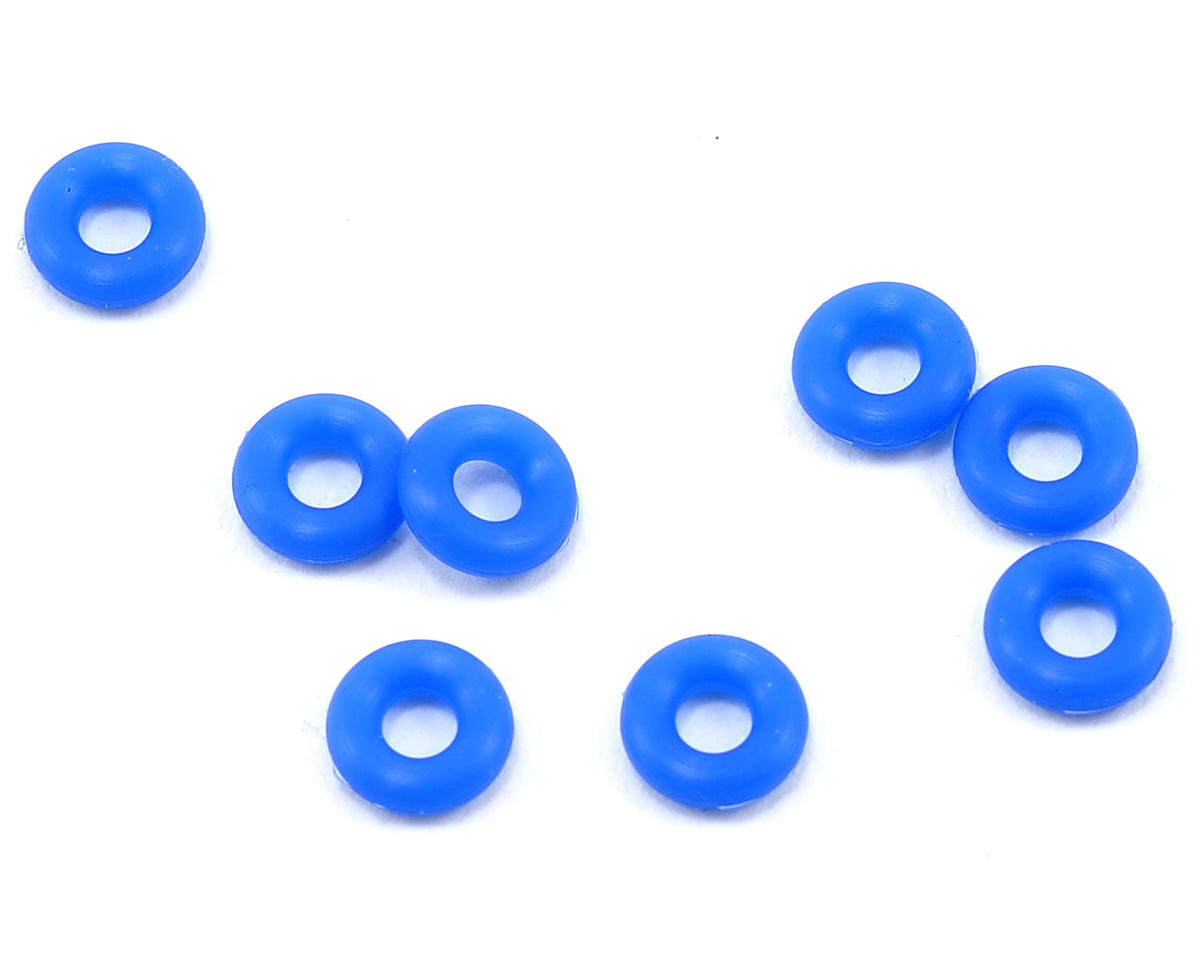 Yokomo High Grade Silicone Shock O-Ring Set (Blue) (8) (YOKYS-7HG2)